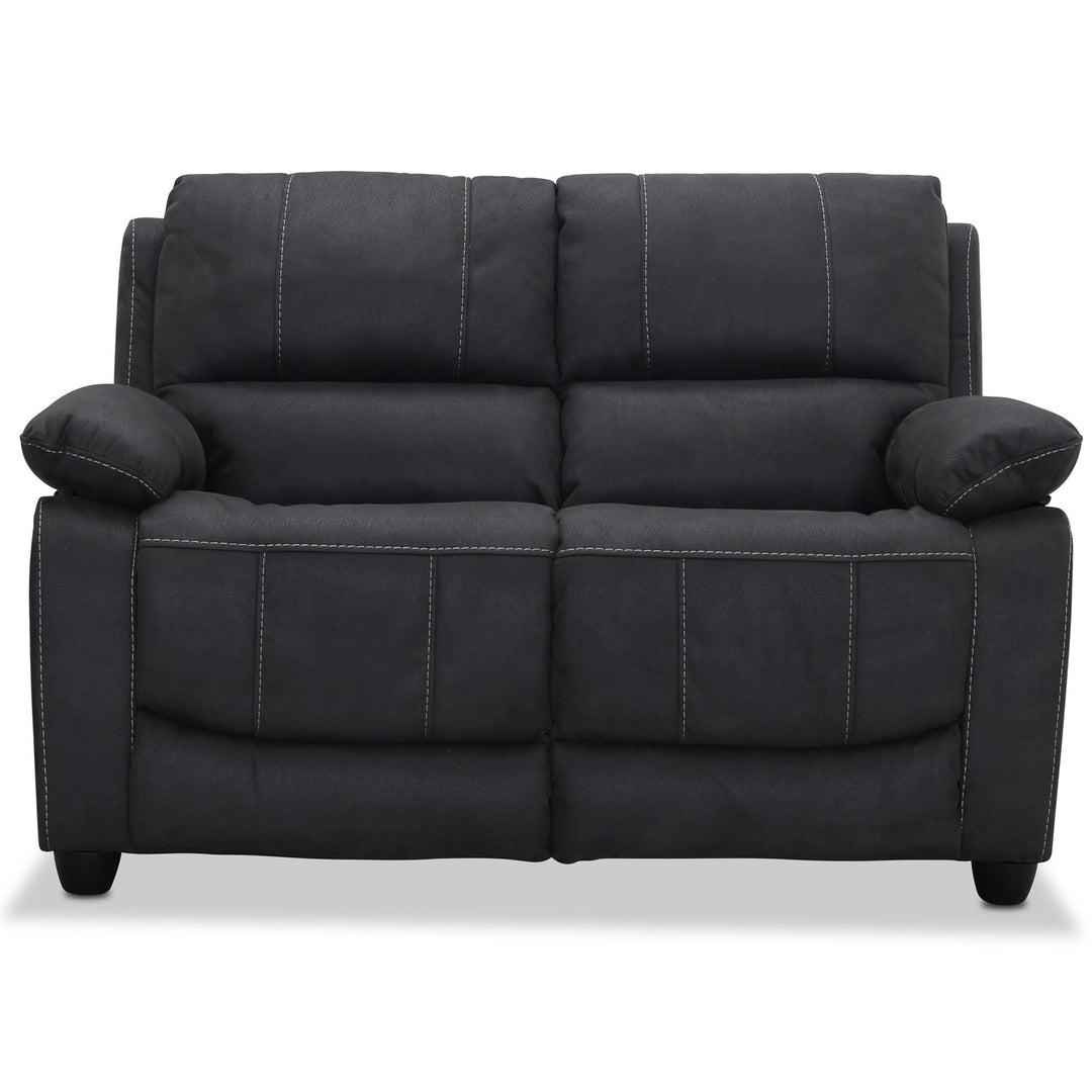 HAGA Texas 2 pers. sofa grå polyester og plastik