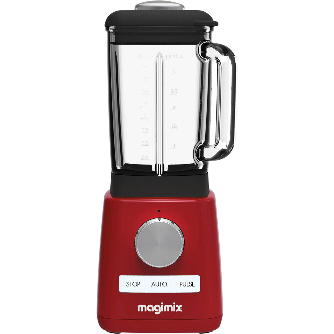 Magimix Magimix Power blender, rød ❤ close-up (Mixer & Blender)