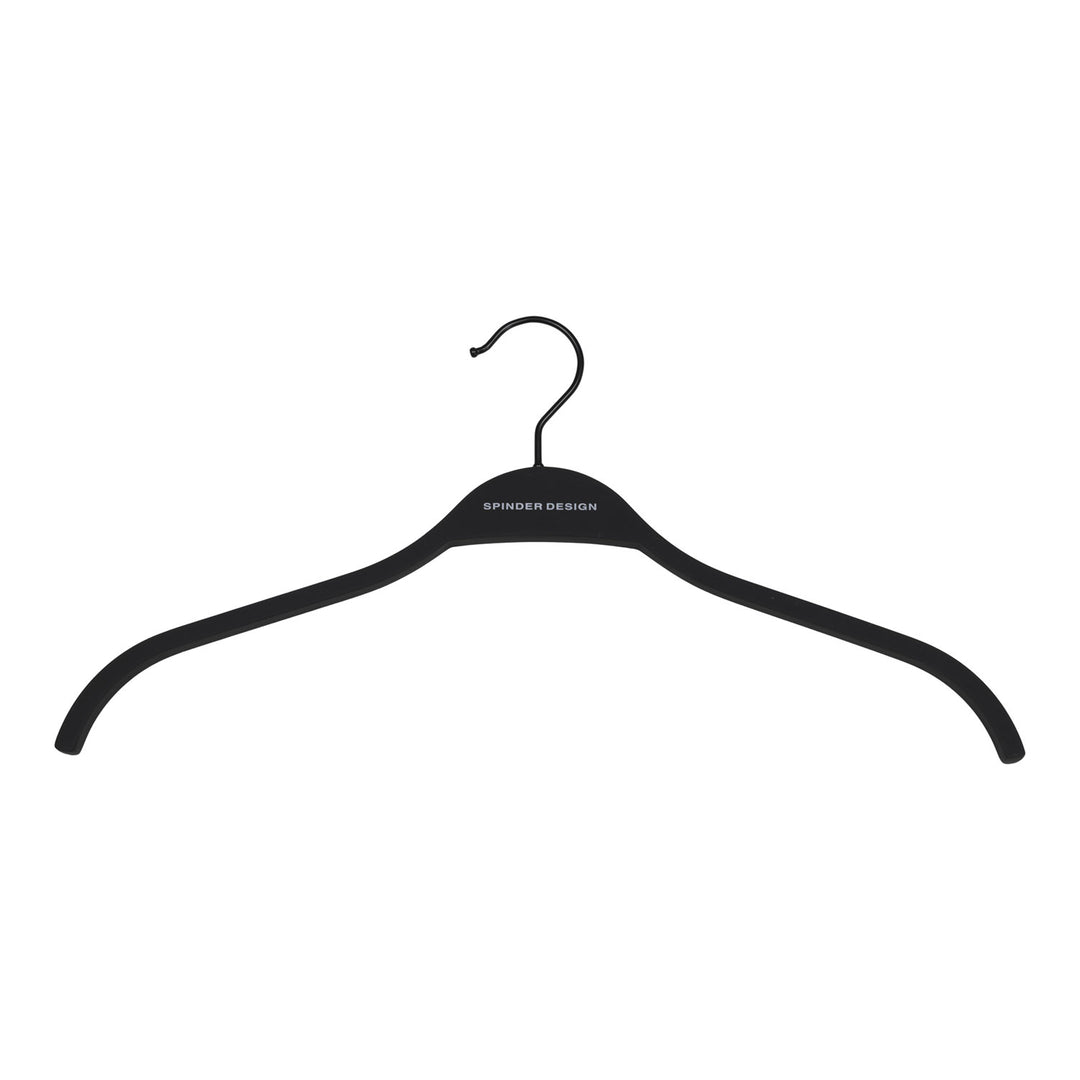 SPINDER DESIGN Rosa bøjle m. anti-slip belægning sort træ sæt m. 5