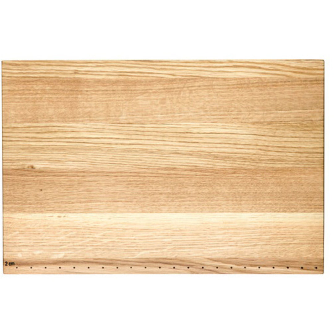 Global Global Skærebræt i eg, 55 x 38 x 5 cm. – frontbillede (Skærebræt)