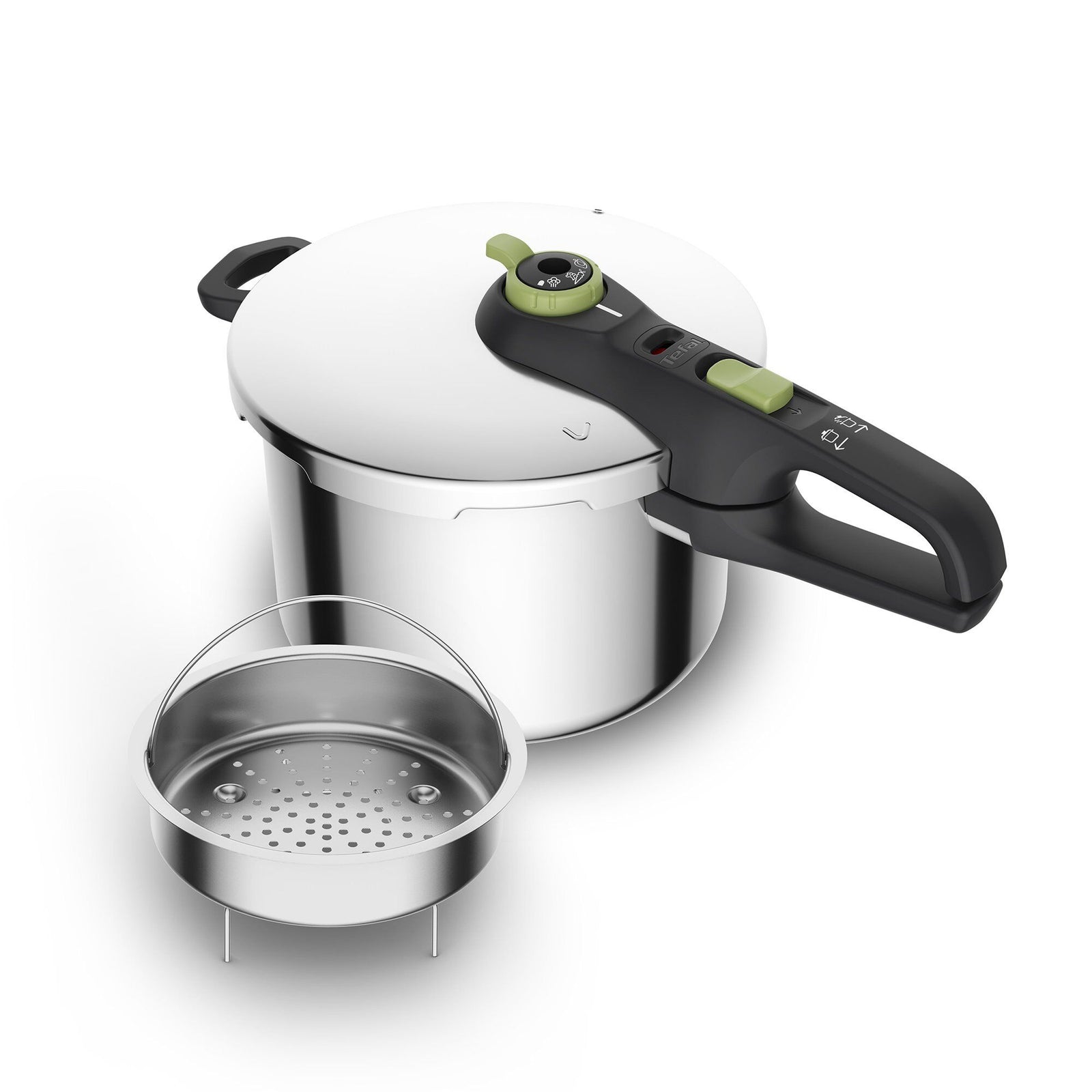 Tefal Tefal Secure Trendy trykkoger inkl. dampkurv, 6 liter – produktvisning (Trykkoger)