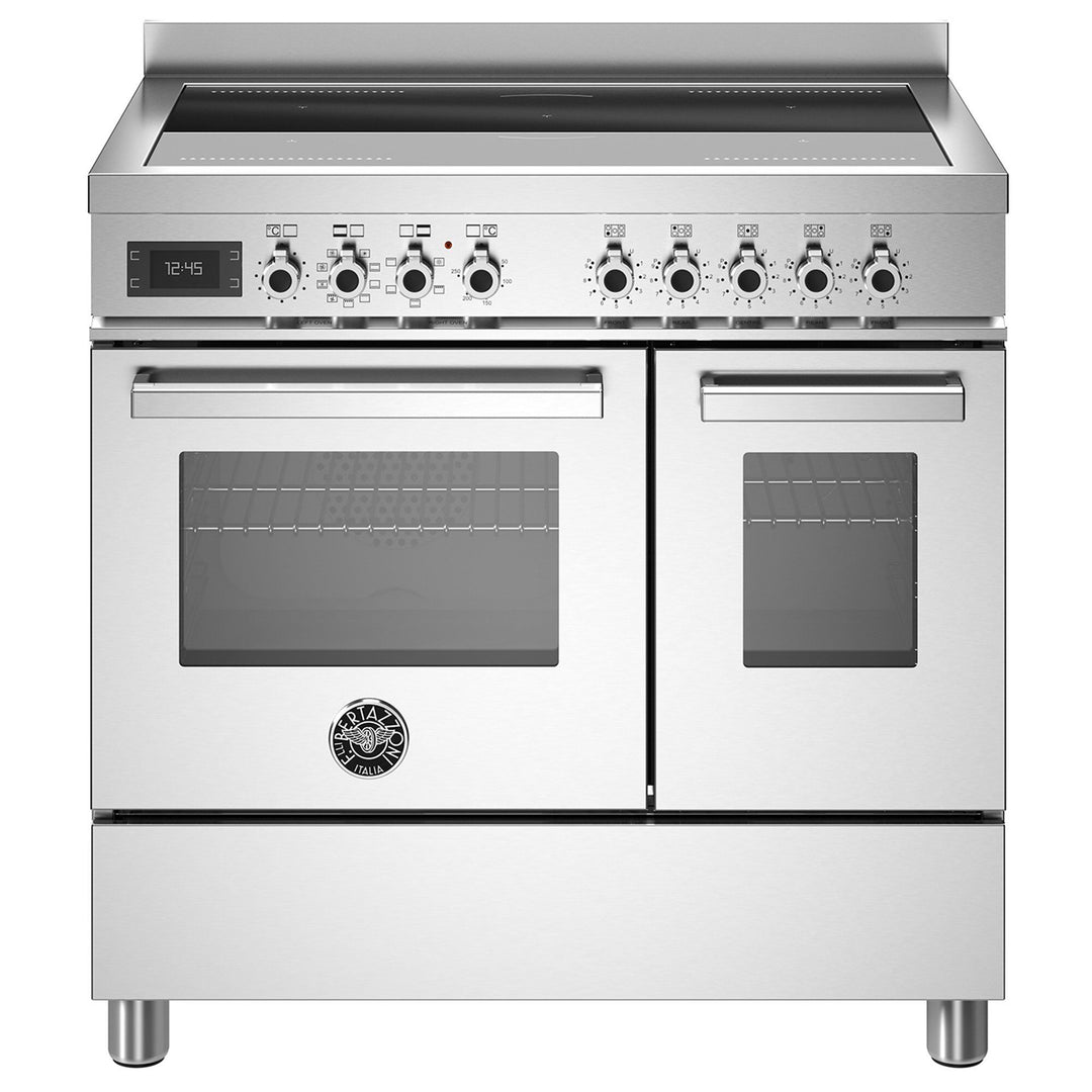 Bertazzoni Bertazzoni PRO95I2EXT Professional induktionskomfur med dobbeltovn, 90 cm, rustfrit stål – billede i brug…