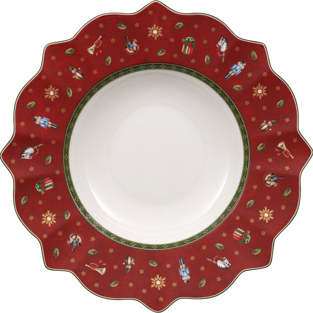 Villeroy & boch Villeroy & boch Toys Delight dyb tallerken, rød – produktfoto (Dyb tallerken)