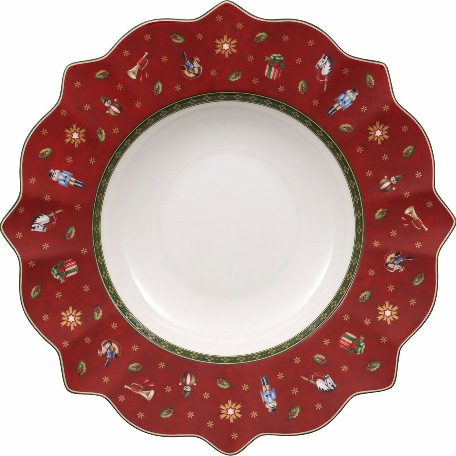 Villeroy & boch Villeroy & boch Toys Delight dyb tallerken, rød – produktfoto (Dyb tallerken)