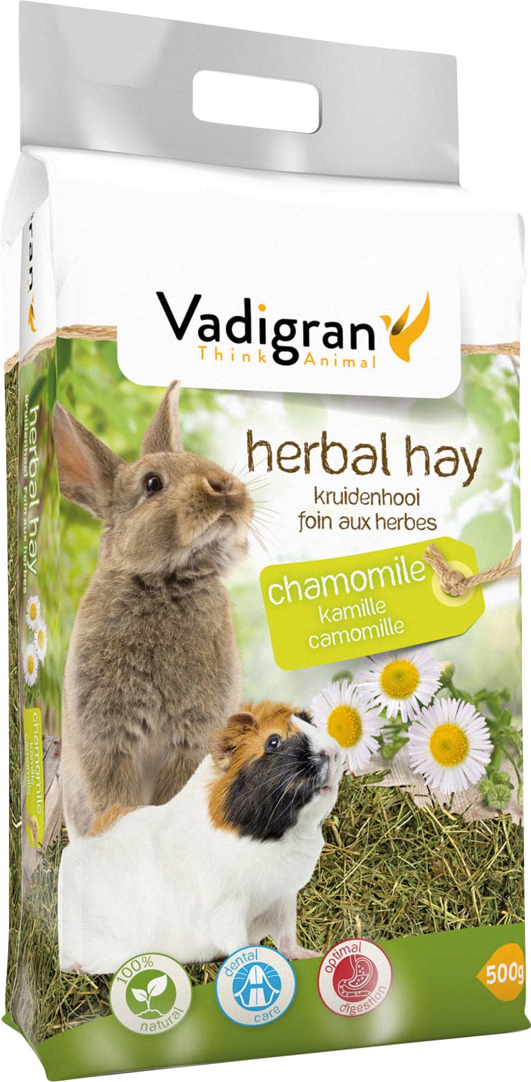 Vadigran - Vadibed Hø med urter kamille 500 gr ❤ Kæmpe udvalg i Vadigran ❤ Billig fragt og hurtig levering 2 - 5 hverdage - Varenummer: BGH-47763600507210 / Ean: &