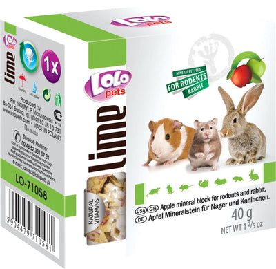 Lolo Pets - Gnaversten æble 40 g ❤ Kæmpe udvalg i Lolo Pets ❤ Billig fragt og hurtig levering 2 - 5 hverdage - Varenummer: BGH-47763601293642 / Ean: '5904479710581 på lager - Udsalg på Alle produkter (Lagerbeholdning er større end 1) Spar op til 52% - Over 1312 kendte brands på udsalg