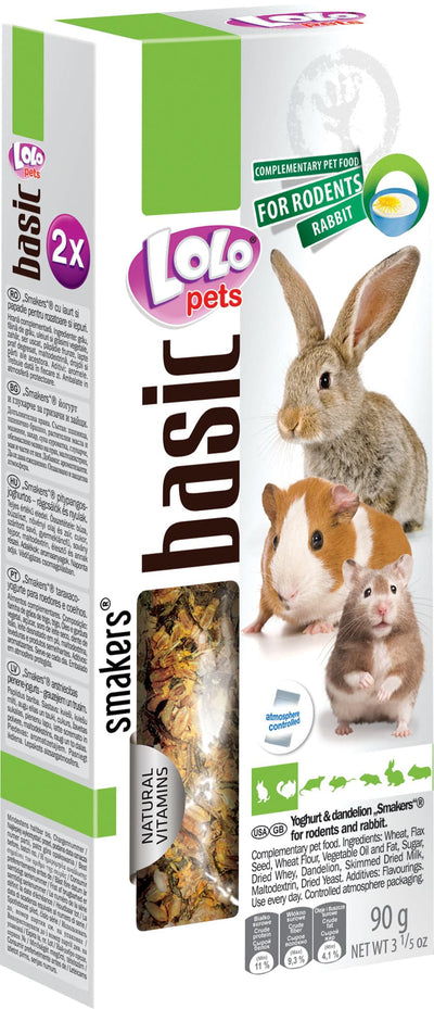 Lolo Pets - 2xfrøstænger, gnaver/Kanin, yoghurt/Mælkebøtte ❤ Kæmpe udvalg i Lolo Pets ❤ Billig fragt og hurtig levering 2 - 5 hverdage - Varenummer: BGH-47763601391946 / Ean: '5904479711052 på lager - Udsalg på Alle produkter (Lagerbeholdning er større end 1) Spar op til 66% - Over 1312 kendte brands på udsalg