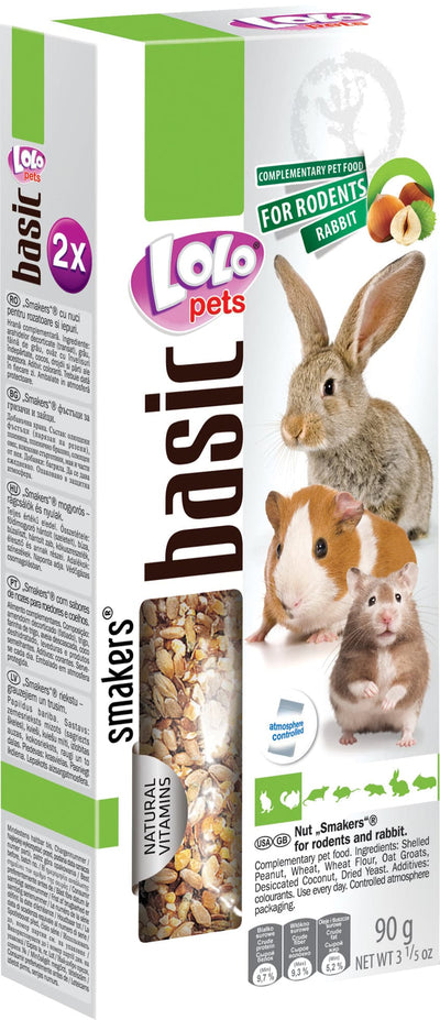 Lolo Pets - 2xfrøstænger, gnaver/Kanin, nødder ❤ Kæmpe udvalg i Lolo Pets ❤ Billig fragt og hurtig levering 2 - 5 hverdage - Varenummer: BGH-47763601424714 / Ean: '5904479711069 på lager - Udsalg på Alle produkter (Lagerbeholdning er større end 1) Spar op til 65% - Over 1312 kendte brands på udsalg