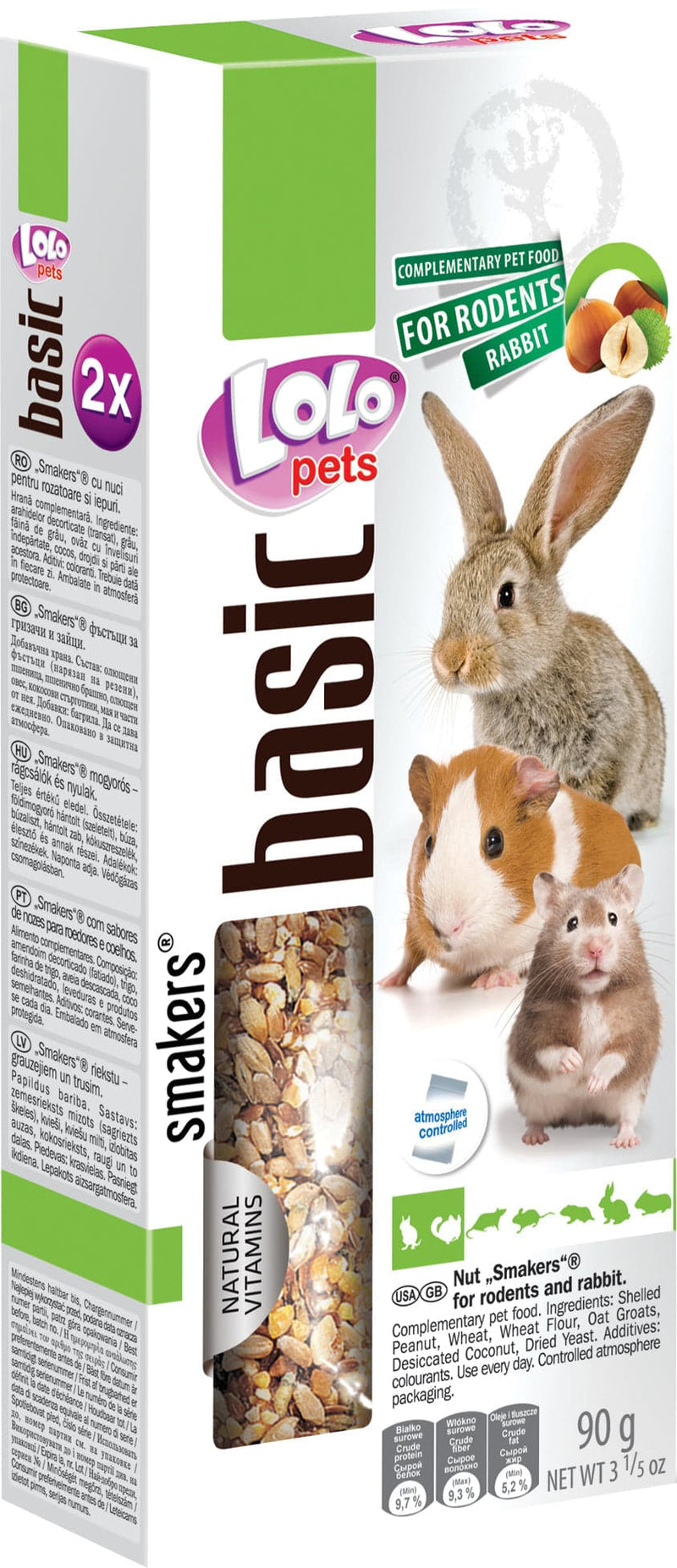 Lolo Pets - 2xfrøstænger, gnaver/Kanin, nødder ❤ Kæmpe udvalg i Lolo Pets ❤ Billig fragt og hurtig levering 2 - 5 hverdage - Varenummer: BGH-47763601424714 / Ean: &