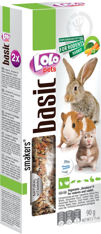 Lolo Pets - 2xfrøstænger, gnaver/Kanin, grøntsager ❤ Kæmpe udvalg i Lolo Pets ❤ Billig fragt og hurtig levering 2 - 5 hverdage - Varenummer: BGH-47763601523018 / Ean: '5904479711083 på lager - Udsalg på Best selling products Spar op til 63% - Over 1312 kendte brands på udsalg
