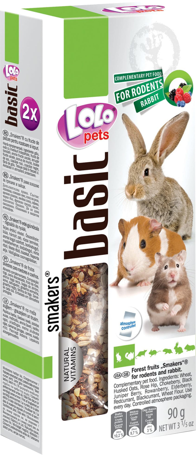 Lolo Pets - 2xfrøstænger, gnaver/Kanin, skovfrugt ❤ Kæmpe udvalg i Lolo Pets ❤ Billig fragt og hurtig levering 2 - 5 hverdage - Varenummer: BGH-47763601817930 / Ean: &