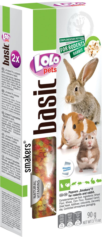 Lolo Pets - 2xfrøstænger, gnaver/Kanin, popcorn ❤ Kæmpe udvalg i Lolo Pets ❤ Billig fragt og hurtig levering 2 - 5 hverdage - Varenummer: BGH-47763601850698 / Ean: '5904479711113 på lager - Udsalg på Alle produkter (Lagerbeholdning er større end 1) Spar op til 59% - Over 1312 kendte brands på udsalg