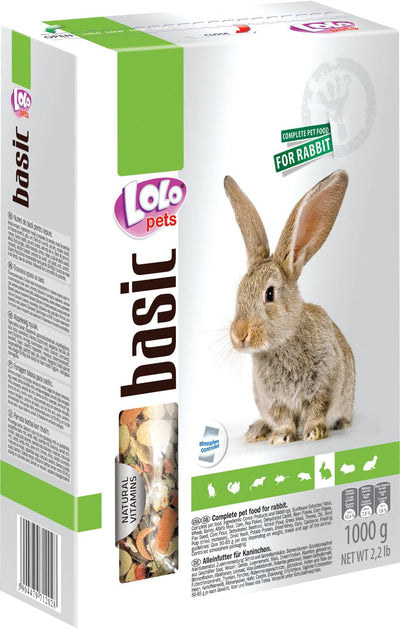 Lolo Pets - Kaninfoder, komplet, 1000g ❤ Kæmpe udvalg i Lolo Pets ❤ Billig fragt og hurtig levering 2 - 5 hverdage - Varenummer: BGH-47763602932042 / Ean: '5904479712028 på lager - Udsalg på Alle produkter (Lagerbeholdning er større end 1) Spar op til 65% - Over 1312 kendte brands på udsalg