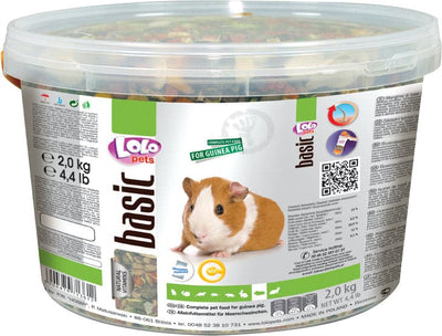 Lolo Pets - Marsvinfoder - fuldfoder, 2000g i spand ❤ Kæmpe udvalg i Lolo Pets ❤ Billig fragt og hurtig levering 2 - 5 hverdage - Varenummer: BGH-47763603030346 / Ean: '5904479713612 på lager - Udsalg på Best selling products Spar op til 67% - Over 1324 kendte brands på udsalg