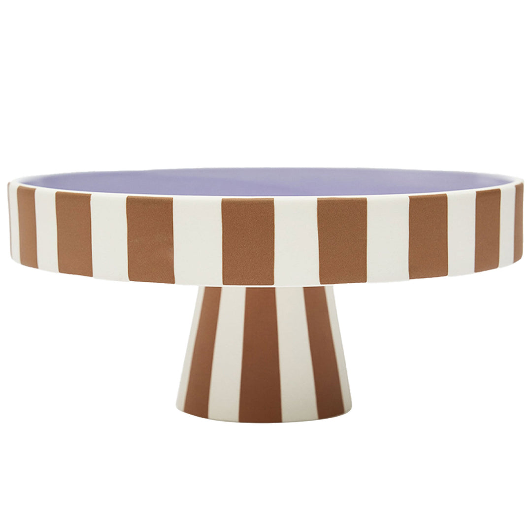 Oyoy living design Oyoy living design Toppu Serveringsfad 20 cm, karamel/lavendel – produktbillede (Tallerkener)