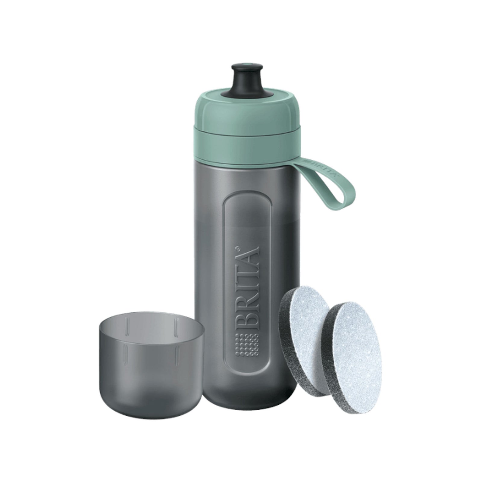 Brita Brita Active vandflaske, grøn ❤ vinkelbillede (Vandflaske)