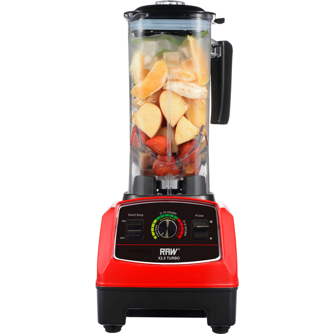 Raw Raw Blender X 2,5 Turbo, Rød – detaljebillede (Mixer & Blender)