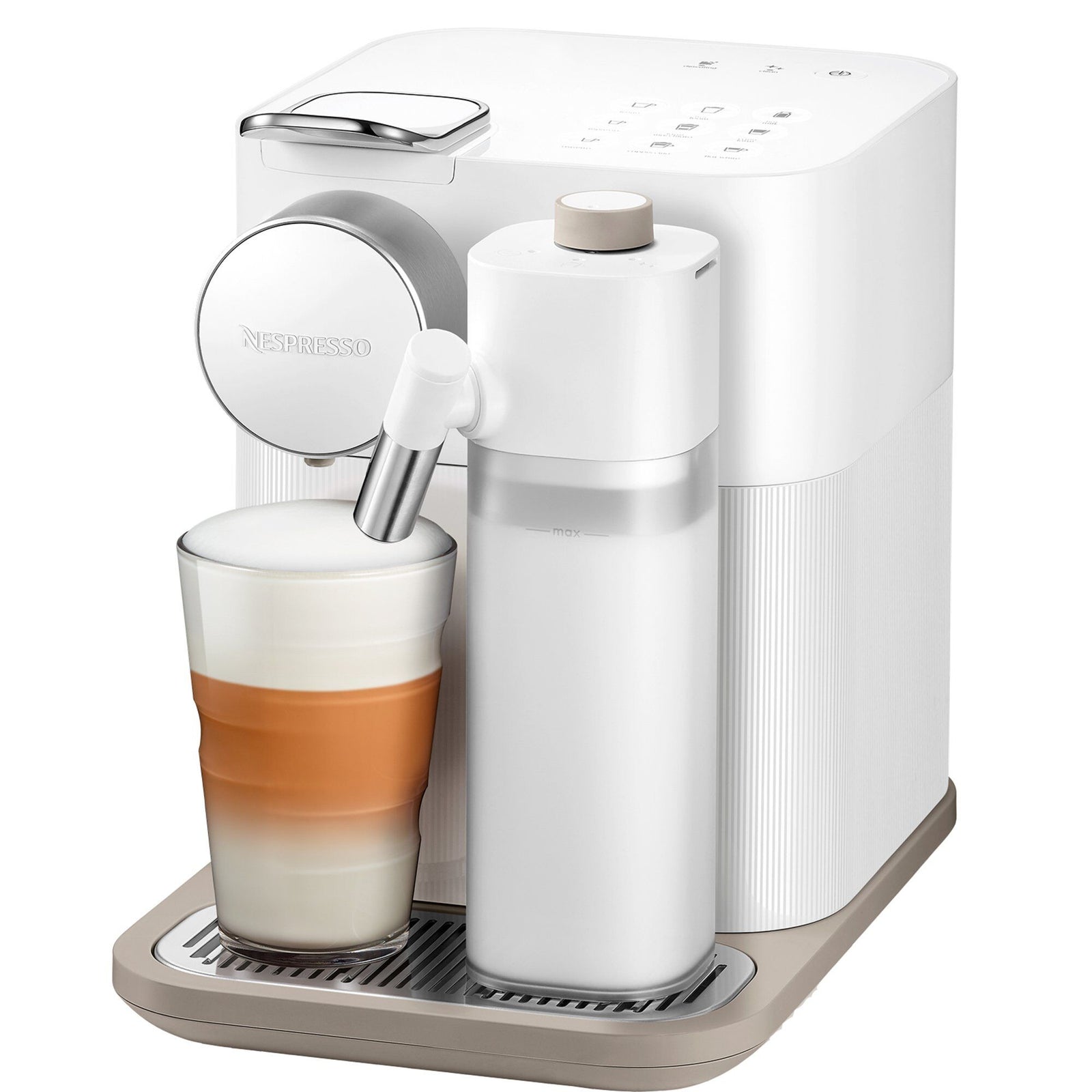 Nespresso Nespresso Gran Lattissima kaffemaskine, 1,3 liter, hvid ❤ produktfoto (Kapselmaskiner)