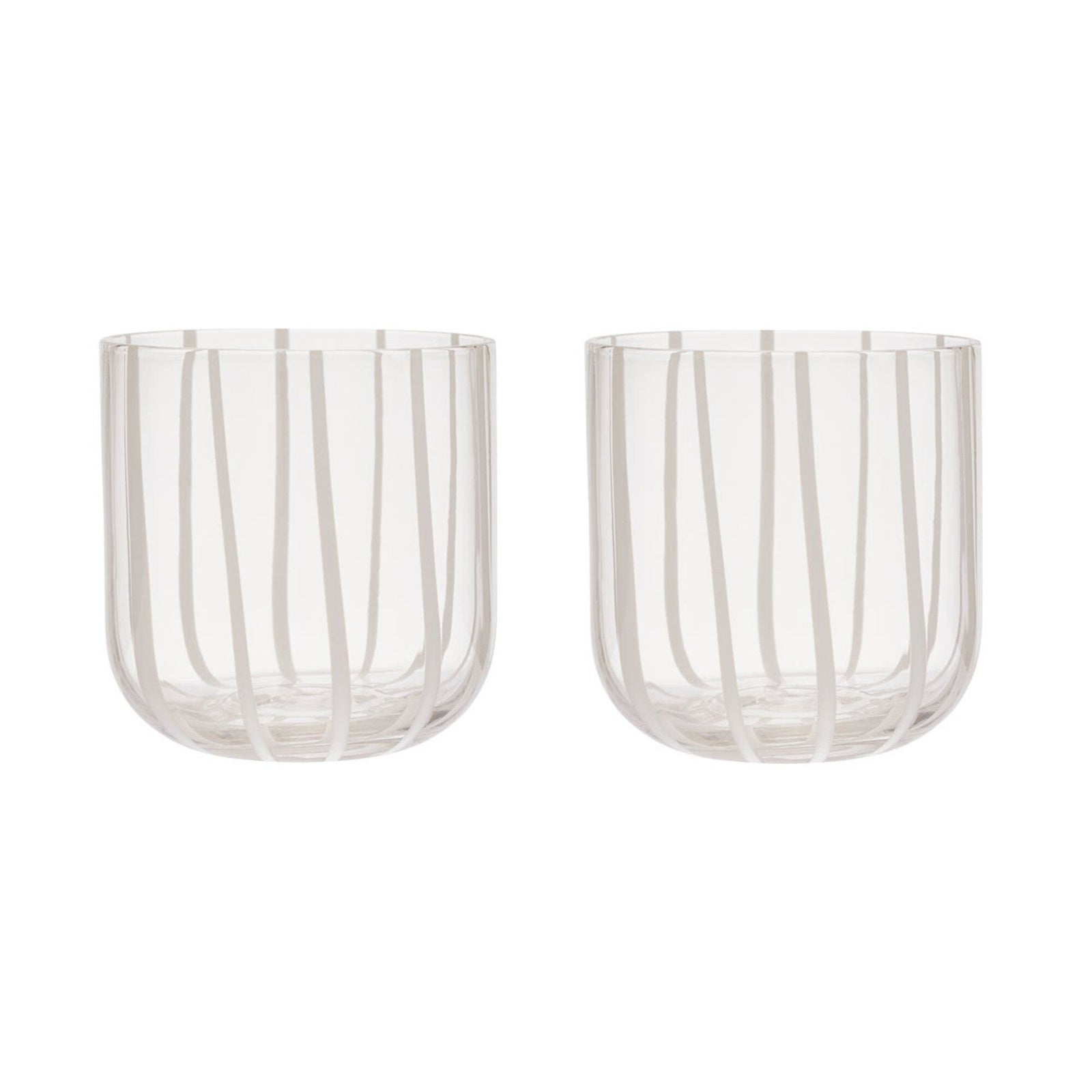 Oyoy living design Oyoy living design Mizu vandglas, clear, pakke med 2 – produktbillede (Glas)