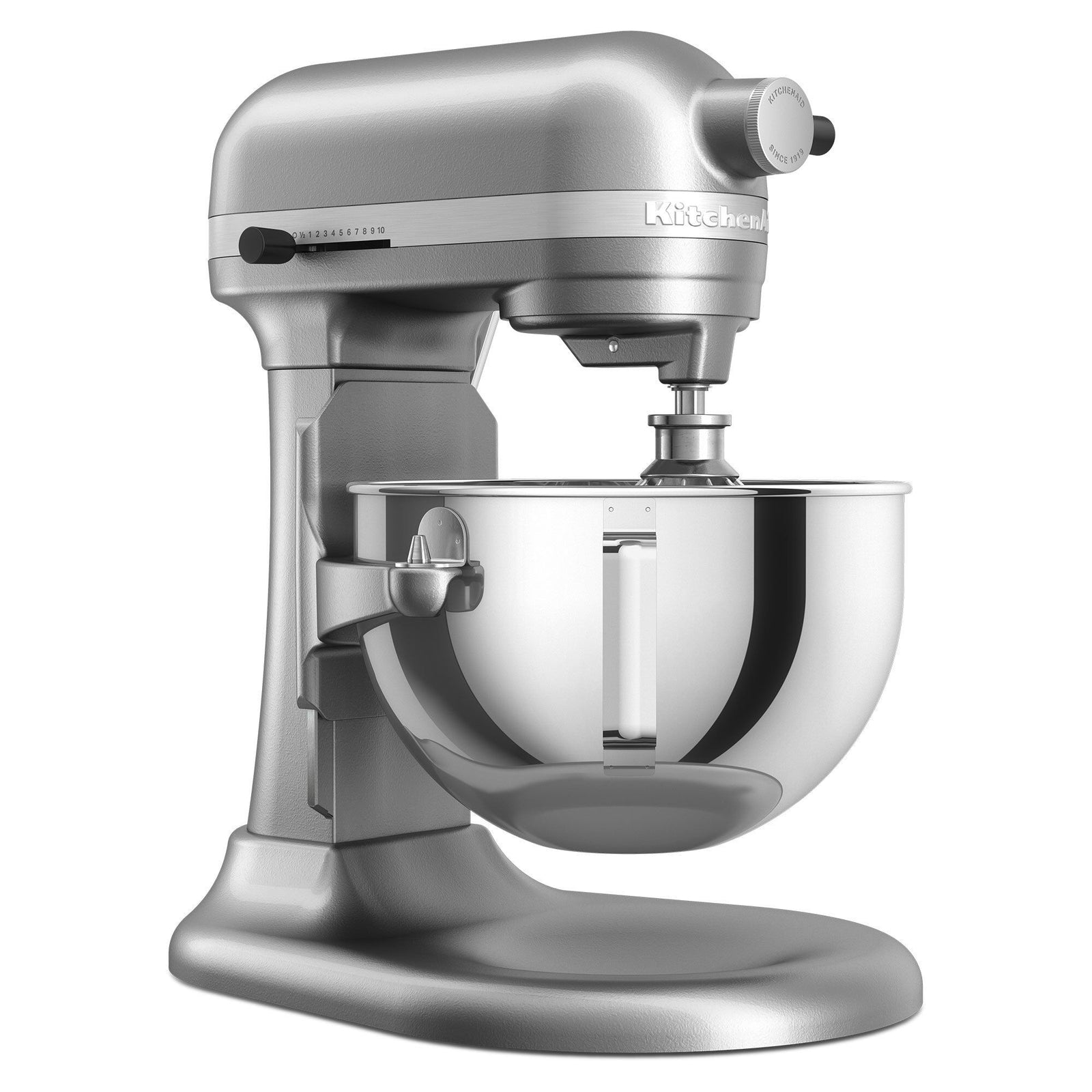 Kitchenaid Kitchenaid Køkkenmaskine med løftearm 5,2 liter, sølv – vinkelbillede (Røremaskiner)
