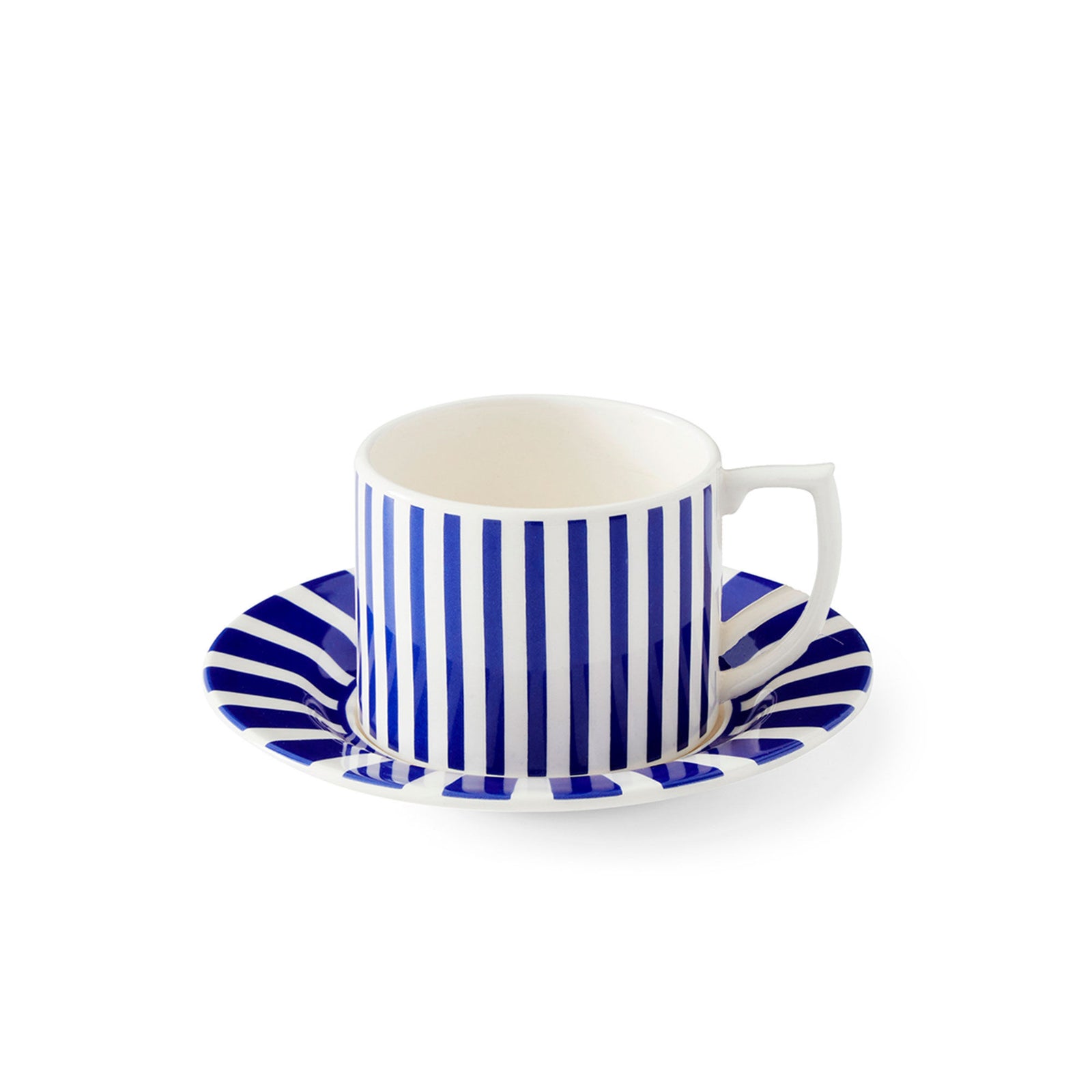 Spode Spode Steccato tekop med underkop ❤ vinkelbillede (Tekopper)