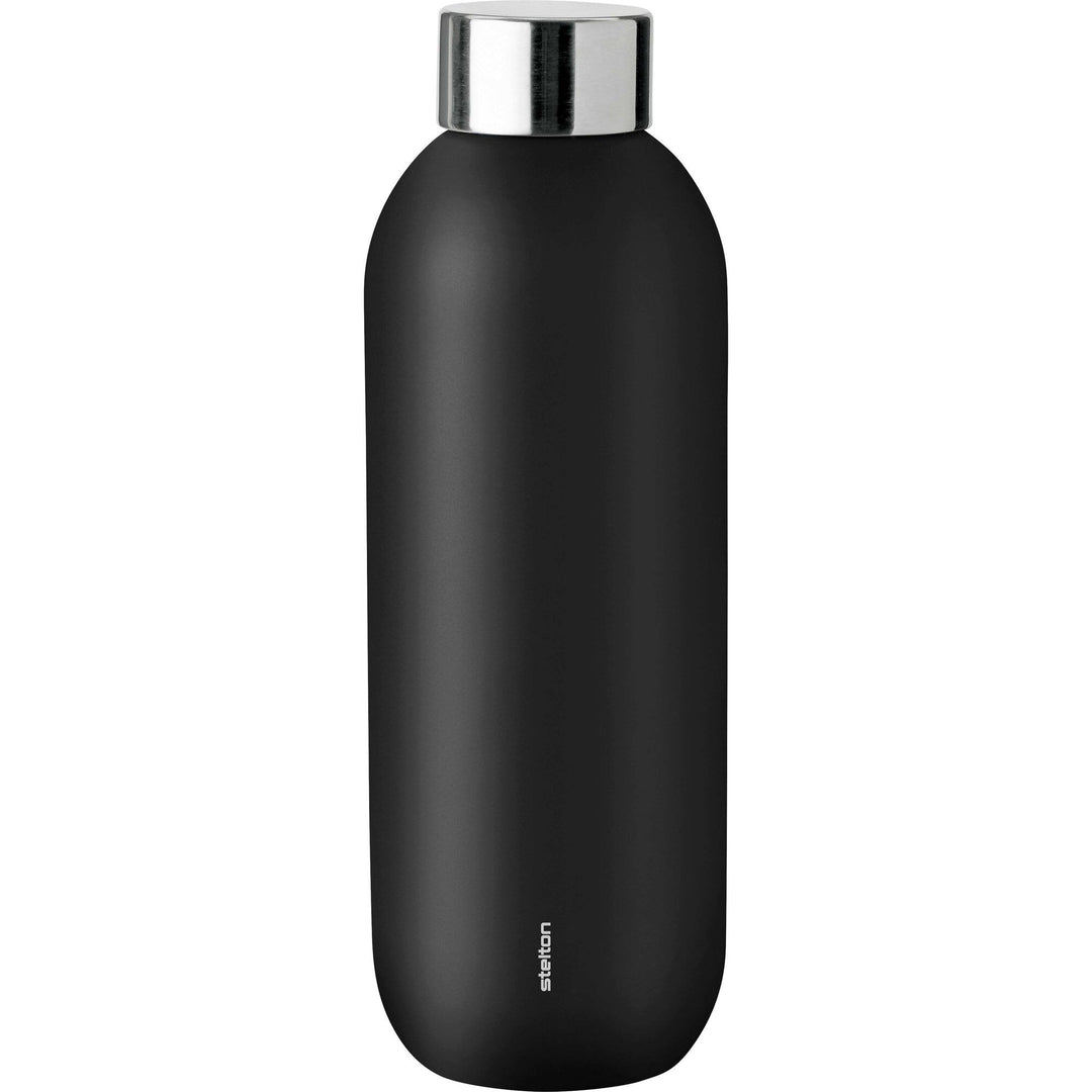 Stelton Stelton Keep Cool Drikkeflaske 0,6L, Sort ❤ detaljebillede i kategorien Vandflaske