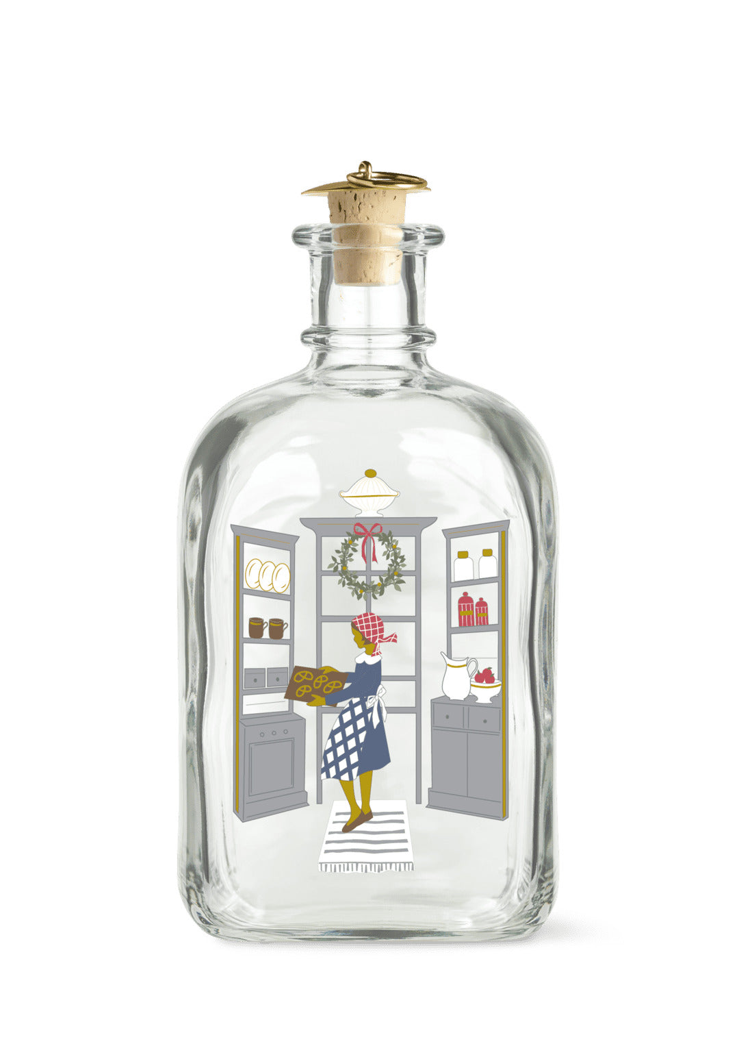 Produktbillede af Holmegaard Christmas Juleflaske 2024 73 cl multi i premium kvalitet