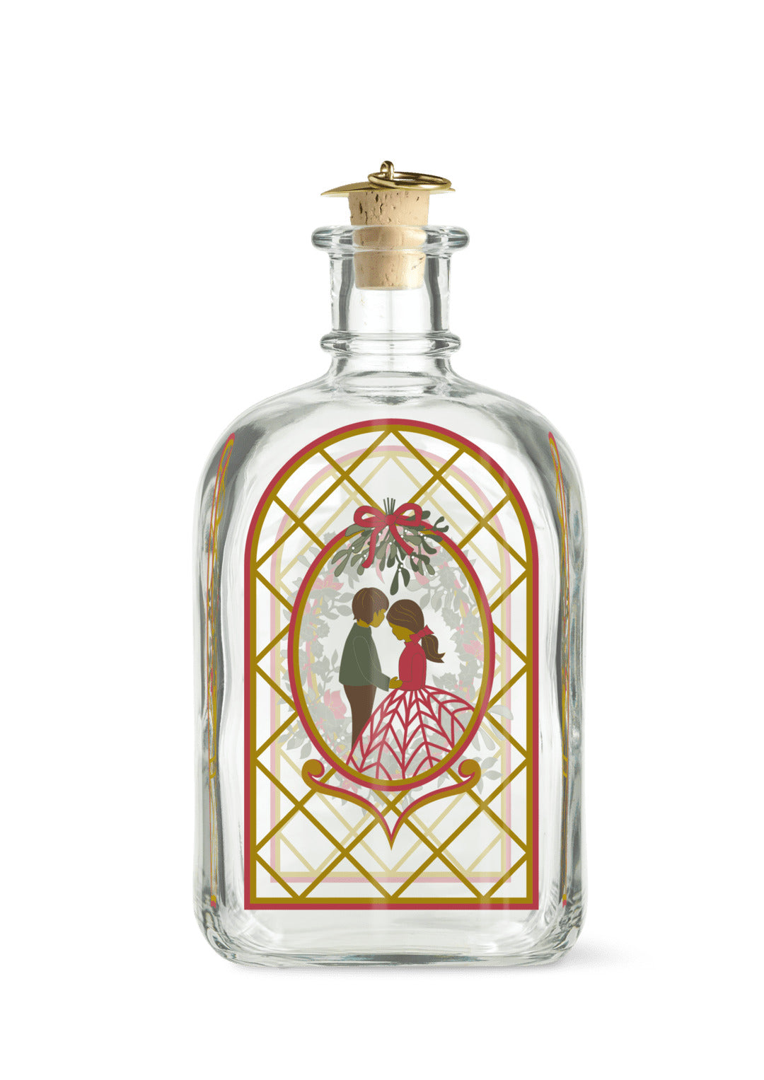 Produktbillede af Holmegaard Christmas Juleflaske 2025 73 cl multi i premium kvalitet