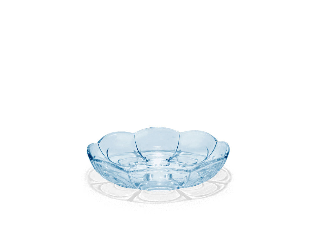 Produktbillede af Holmegaard Lily Isasiet Ø16 cm blå i premium kvalitet