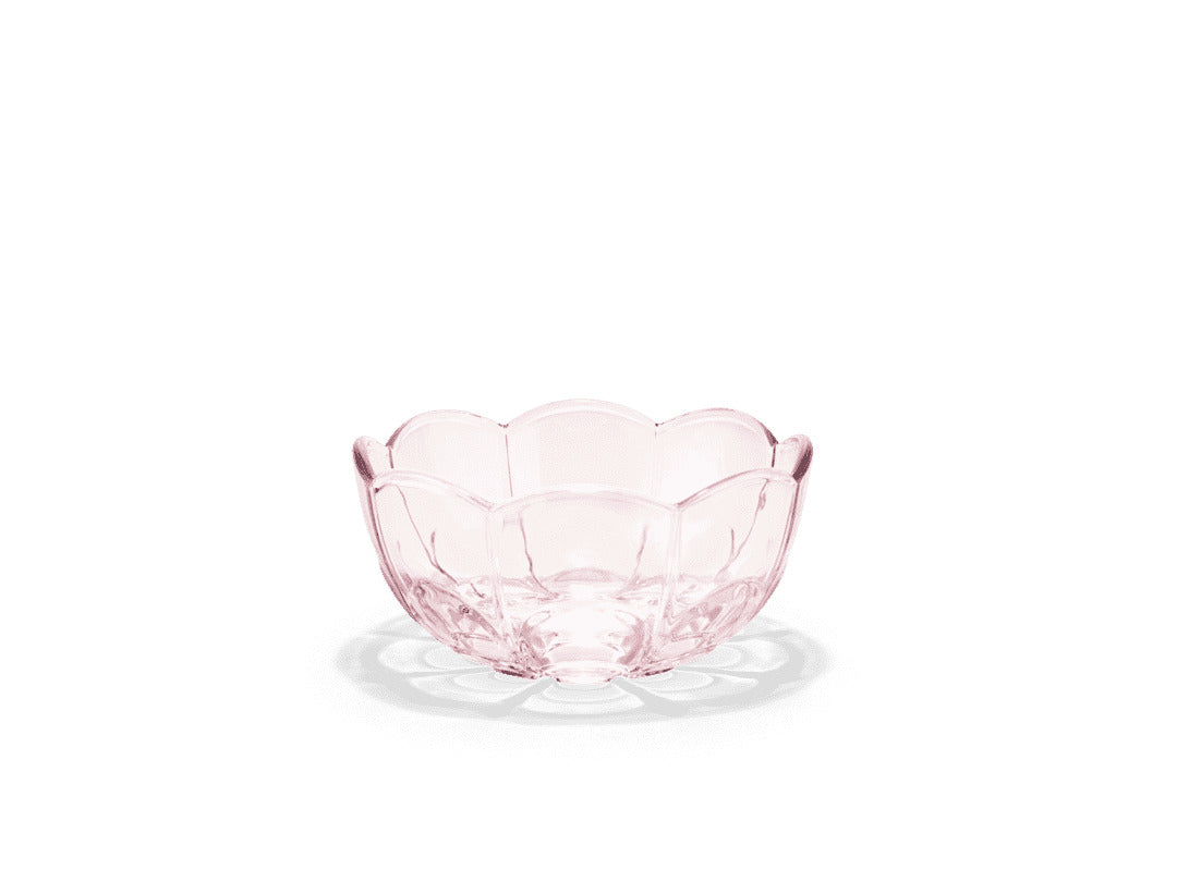 Produktbillede af Holmegaard Lily Skål Ø 13 cm 2 stk rosa i premium kvalitet