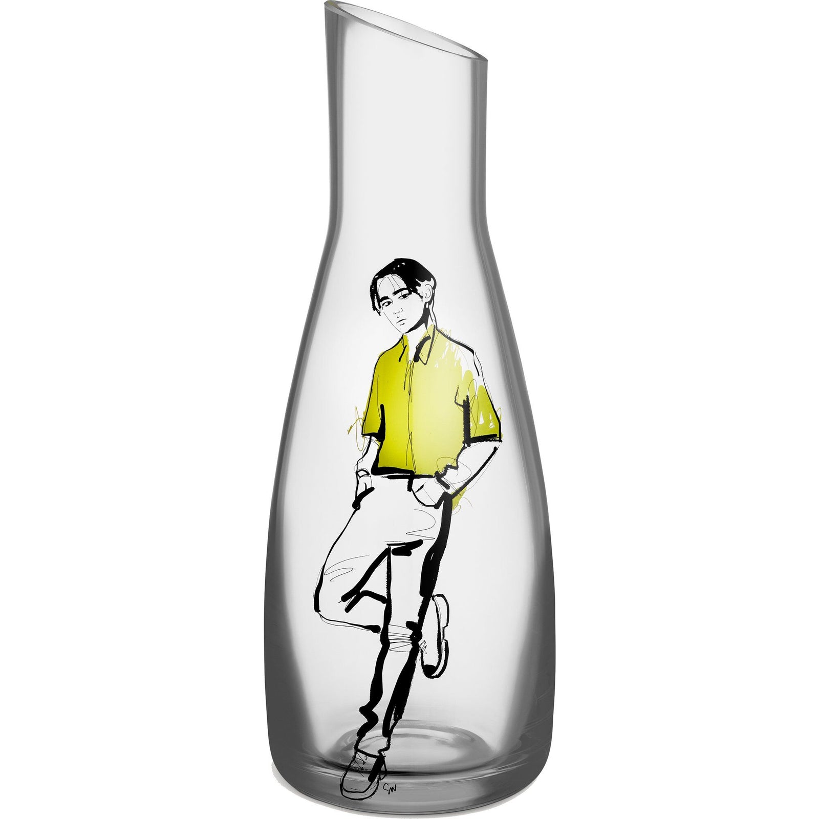 Kosta boda Kosta boda All About You Karaffel gul, 1 liter – detaljebillede (karafel)