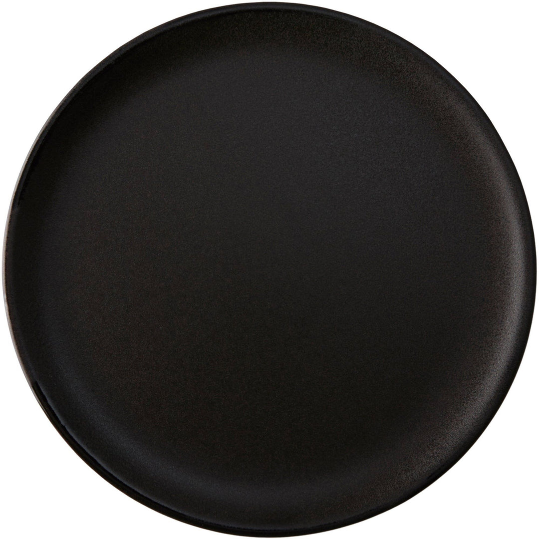 Aida Aida RAW tallerken Ø20 cm, titanium black – produktbillede (Morgenmadstallerken)
