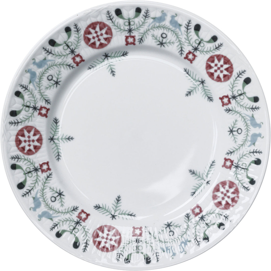 Rörstrand Rörstrand Swedish Grace Vinter Tallerken 17 cm., porcelæn – produktbillede (Desserttallerken)