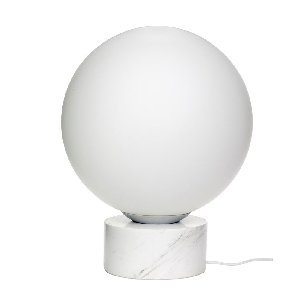 Produktbillede af HÃBSCH SPHERE GULVLAMPE HVID 50 i premium kvalitet