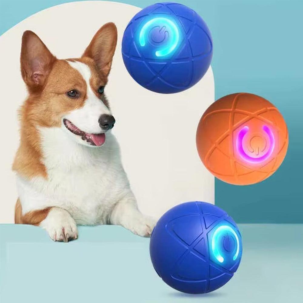 Produktbillede af Interaktiv Automatisk Bold til Hunde og Katte Blå på tilbud