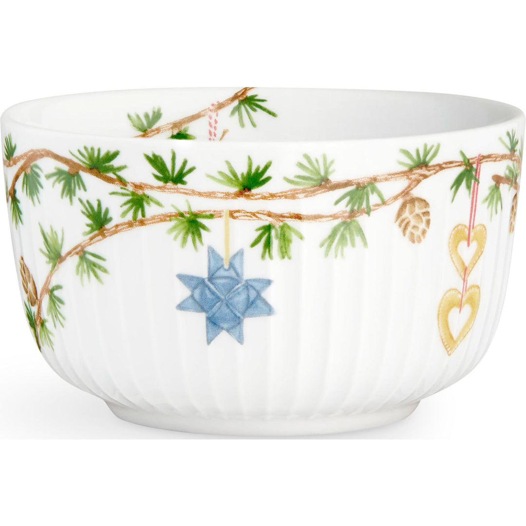 Kähler Kähler Hammerhøi Juleskål 2019, 12 cm. – produktfoto (Skål)