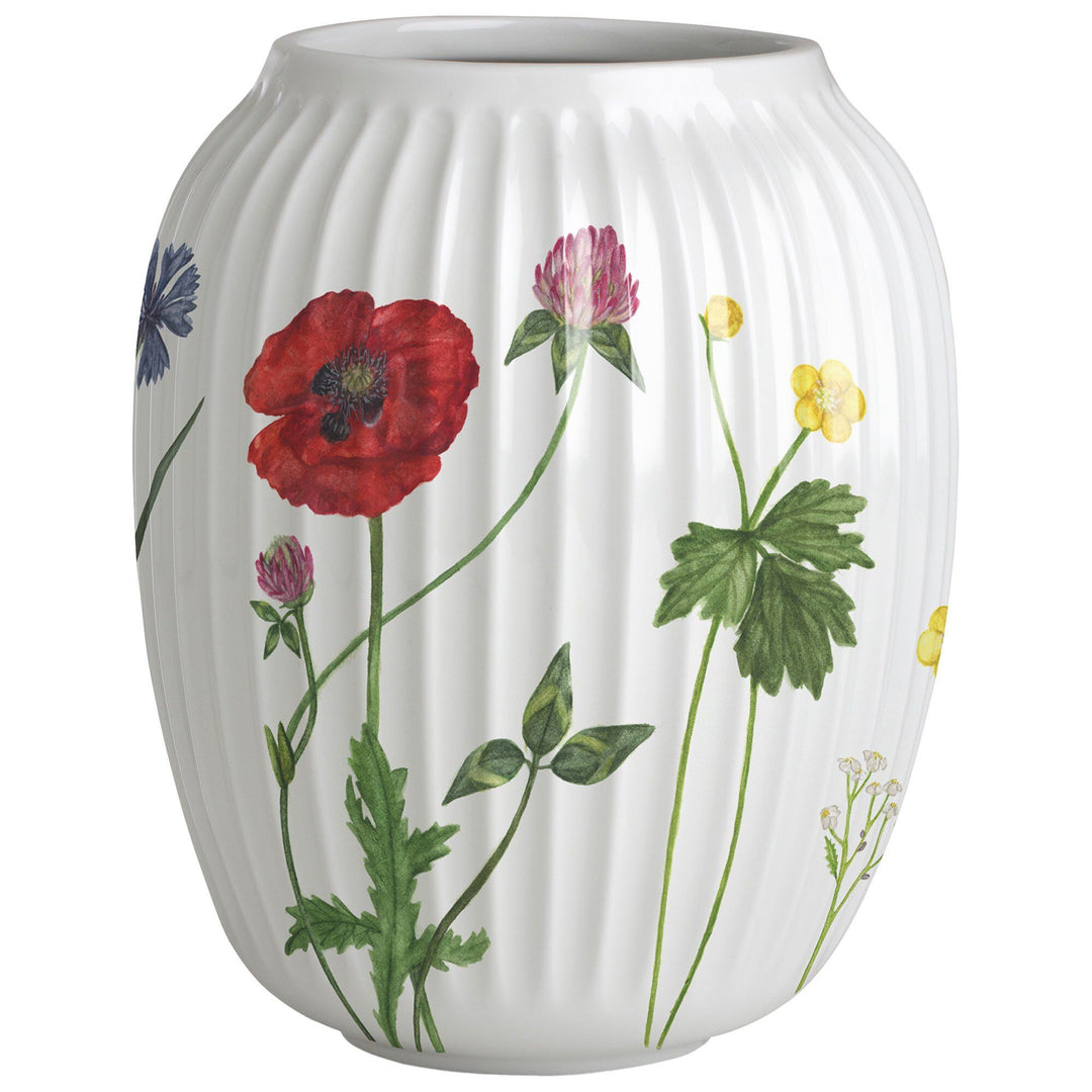Kähler Kähler Hammershøi Summer vase 21 cm, wild flowers – close-up (Vase)