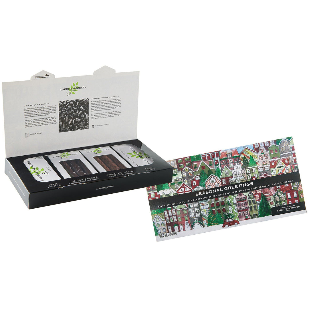 Lakritsfabriken Lakritsfabriken Seasonal Greetings lakrids ❤ billede i brug (Lakrids)