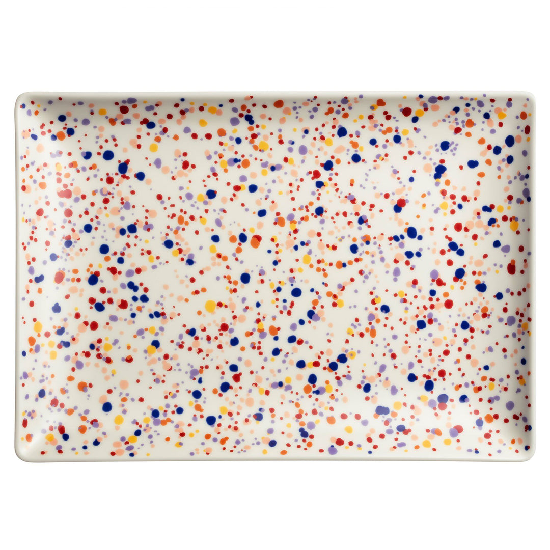 Iittala Iittala Oiva Toikka Collection Helle tallerken 21 x 29 cm, blå-brun – produktbillede (Tallerkener)