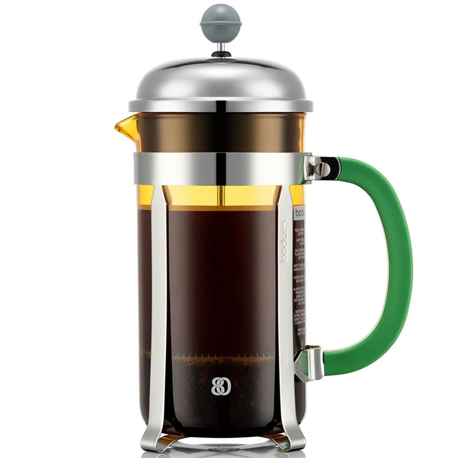 Bodum Bodum CHAMBORD Stempelkande 8 kopper, gul/grøn ❤ frontbillede (Stempelkande)