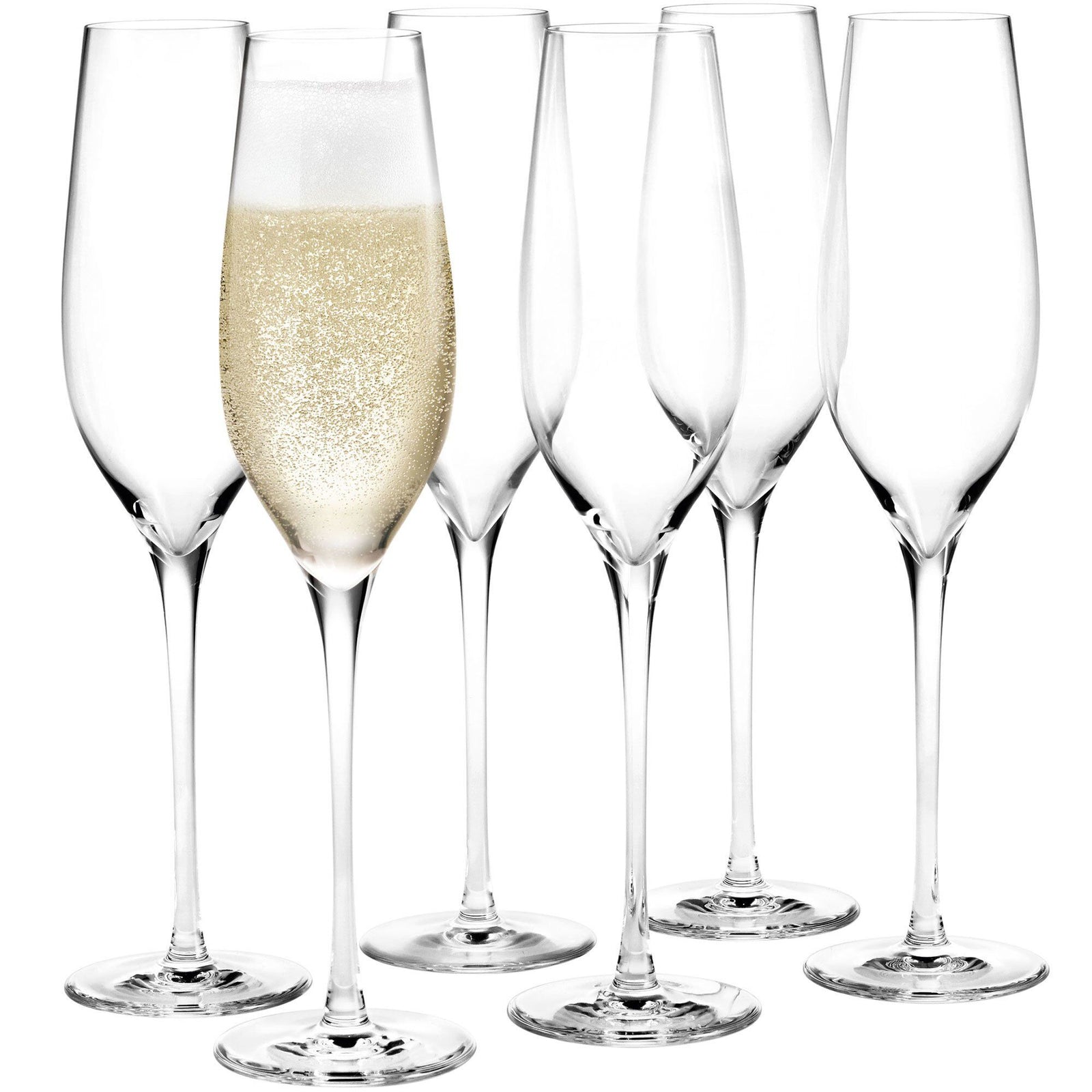 Holmegaard Holmegaard Cabernet Champagneglas Klar 29 cl., 6 stk. – produktbillede (Champagneglas)