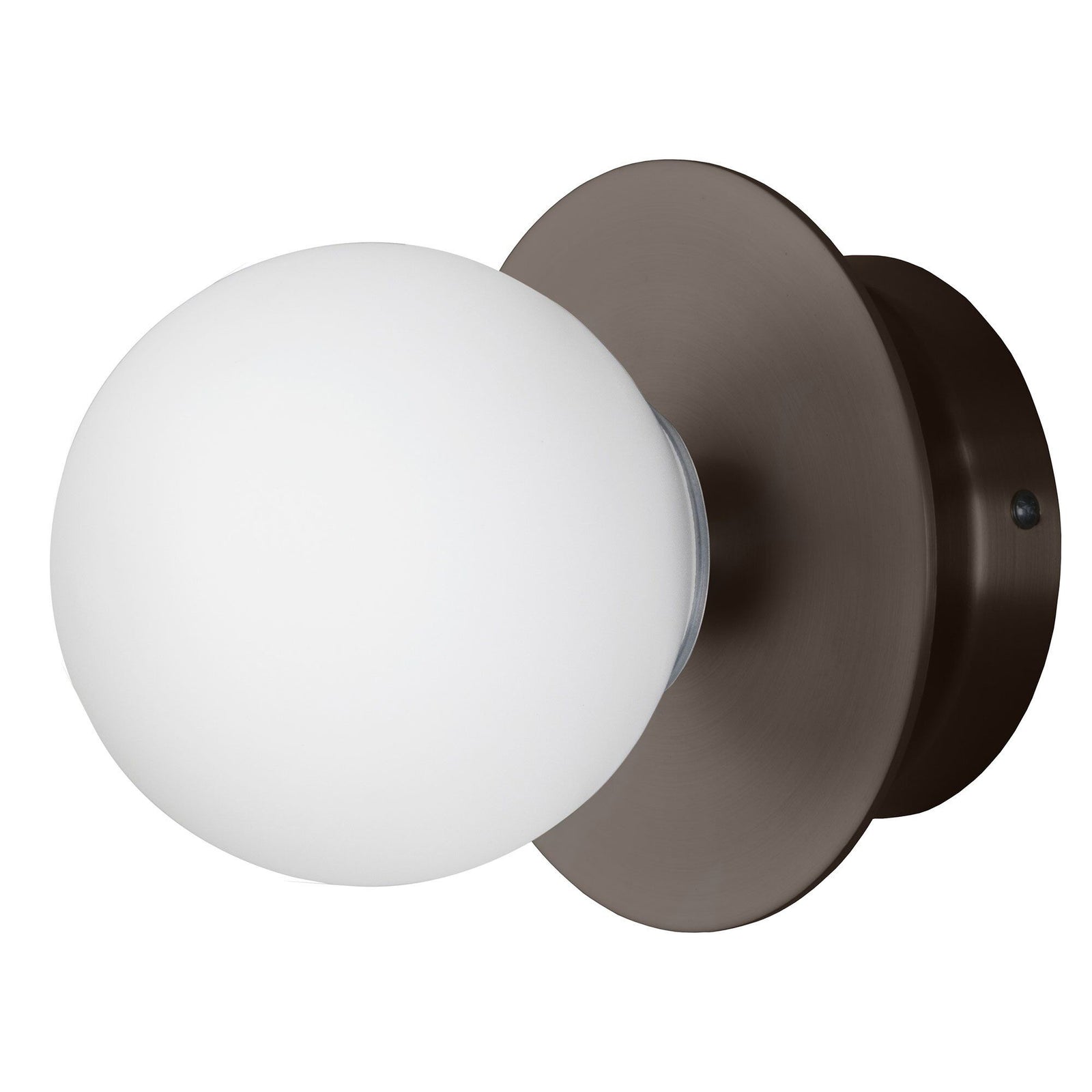 Globen lighting Globen lighting Art Deco væglampe, bronze/hvid – produktbillede (Lampe)