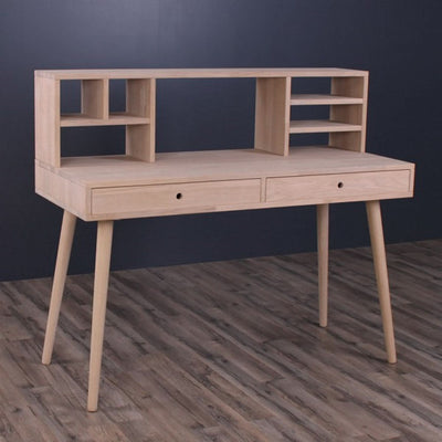 tilbud på Orlando skrivebord med 2 skuffer og overbygning, eg 120 x 60 cm. Billigt udsalg! Hurtig levering: 1-2 hverdage. Varenummer: 3NDC-232-1840. Spar op til 62%.