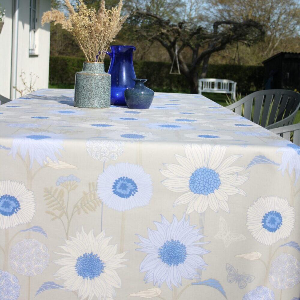 Produktbillede af Engholm Textiles Akryldug med antiskrid Sunflower Bel Air Notes by Susanne Schjerning i premium kvalitet