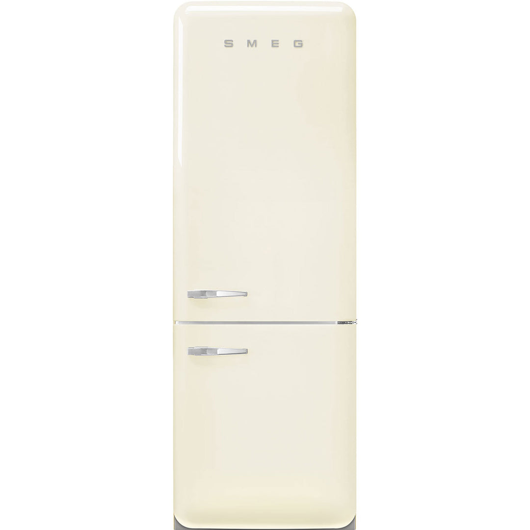 Smeg Smeg FAB38RCR6 højrehængt køle/fryser 70 cm, creme – produktbillede (Køle- /frysekabe)