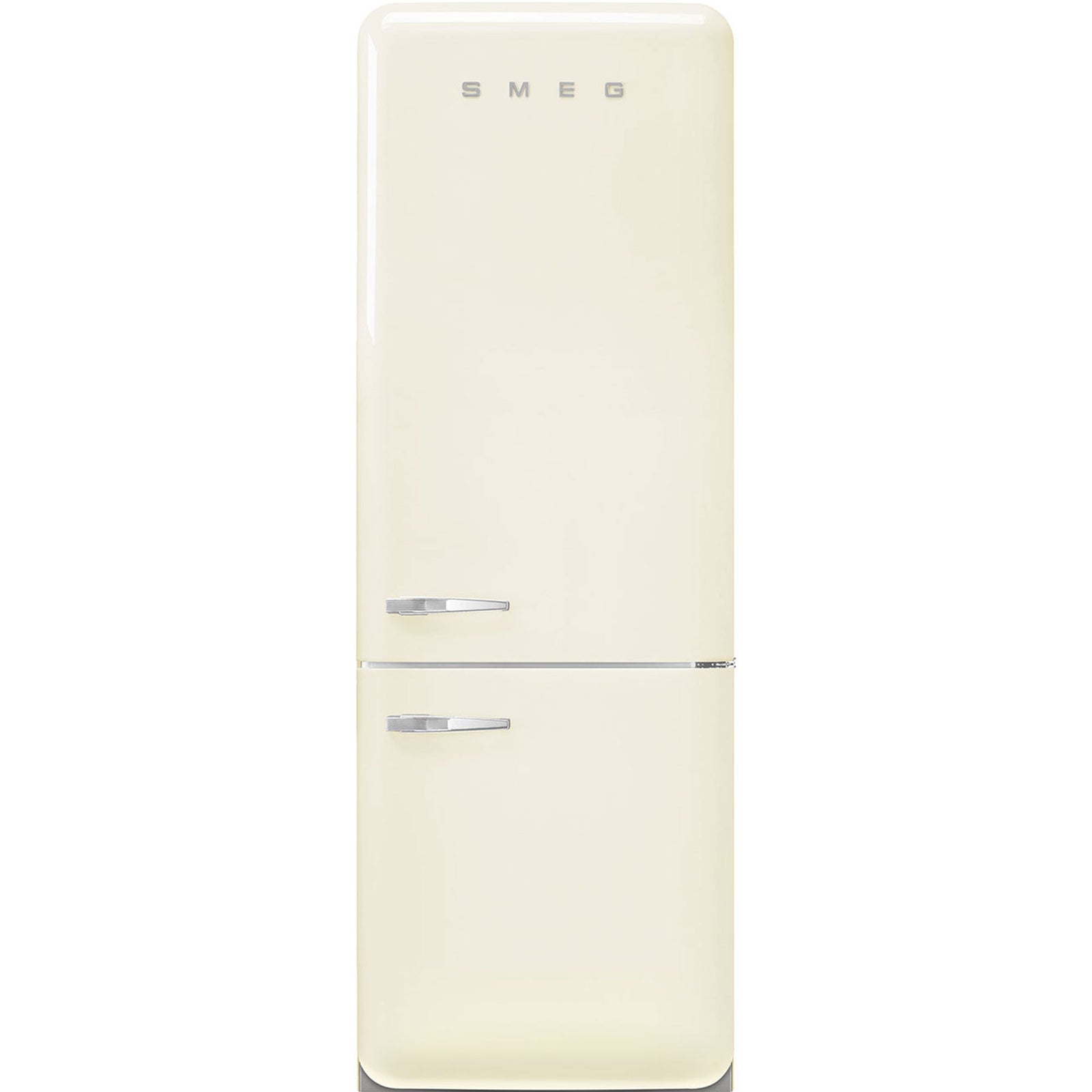 Smeg Smeg FAB38RCR6 højrehængt køle/fryser 70 cm, creme – produktbillede (Køle- /frysekabe)