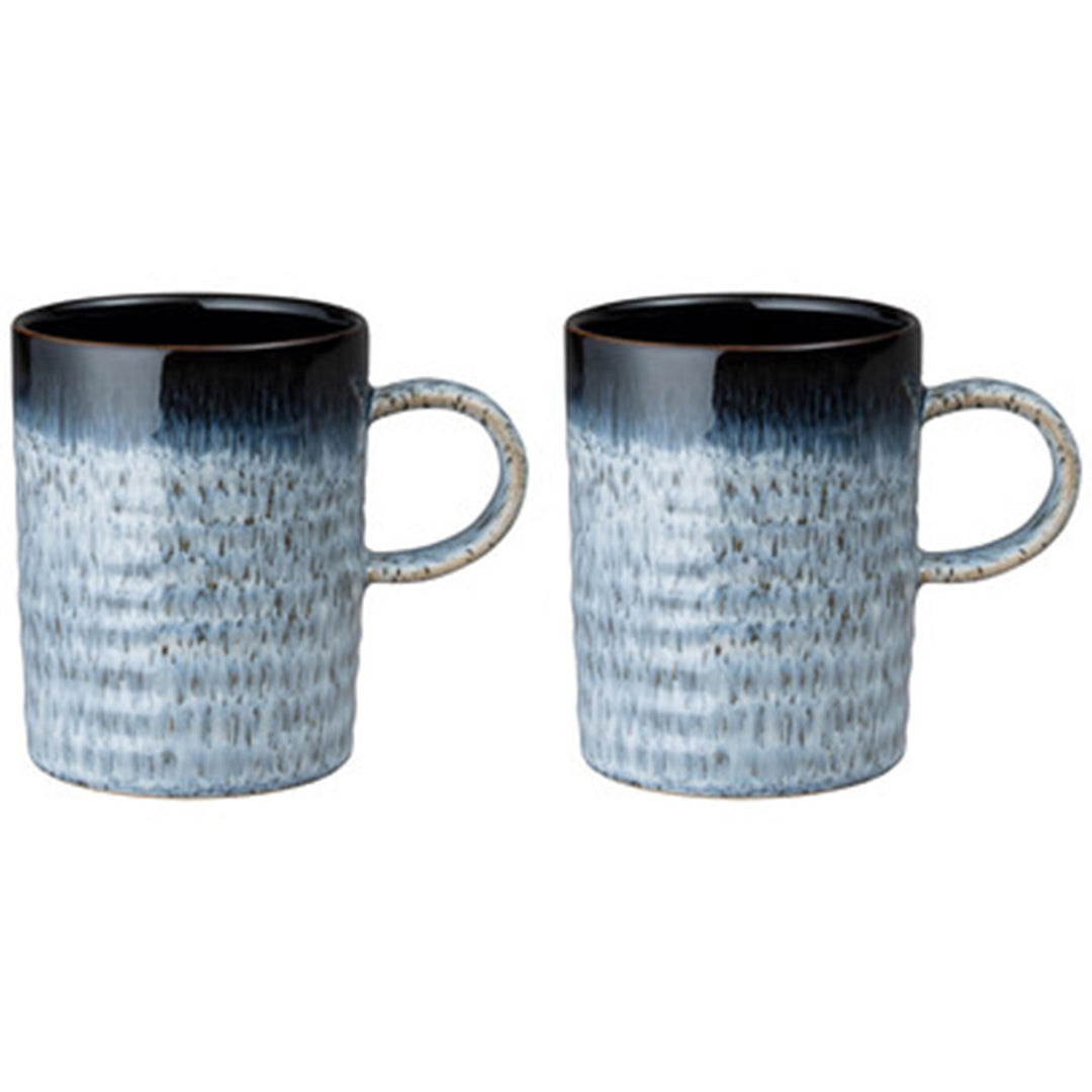 Denby Denby Halo Mugg 2 stk, rillet ❤ frontbillede (Krus & Kopper)