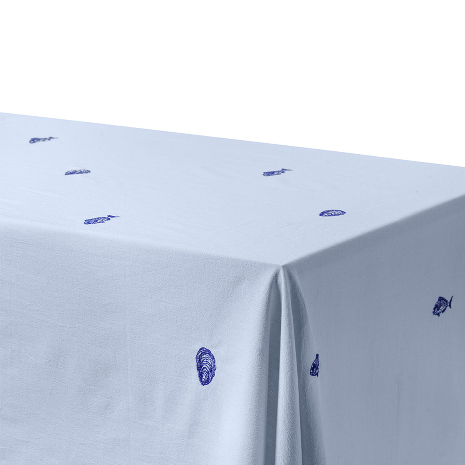 Midnatt Midnatt Josefin La Mer Dug 330x145 cm, blå – produktbillede (Dug)