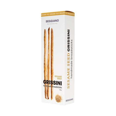 Seggiano Grissini Sesame Seed 150g ❤ Kæmpe udvalg i Seggiano ❤ Billig fragt og hurtig levering 2 - 5 hverdage - Varenummer: BAR-703852 / Ean: '5033742002044 på lager - Udsalg på Delikatesser Tapas Brød Spar op til 62% - Over 434 design mærker på udsalg