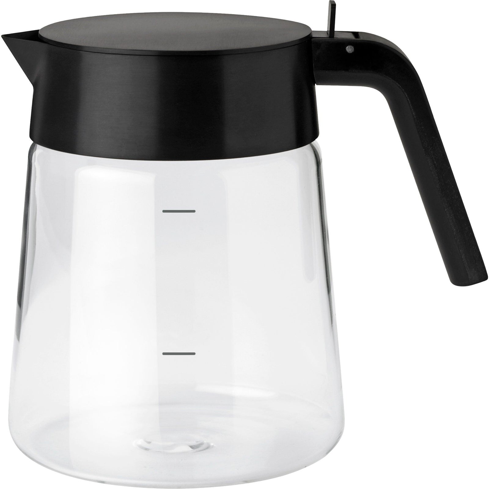 Stelton Stelton Nohr glaskande, black metallic – frontbillede (Kaffekande)